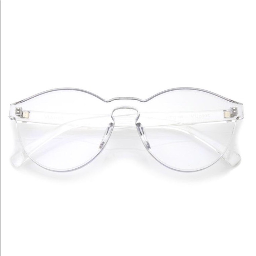 ‼️ONE LEFT‼️ Unisex Mono Rimless Sunglasses